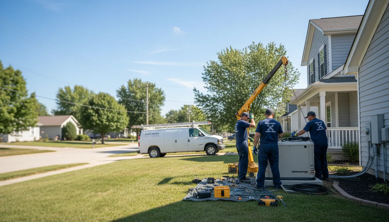 Generator Installation in Fredericksburg, PA near me